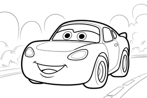 Car city – Car City Driving Scenes coloring page