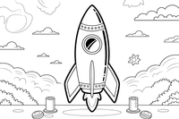 Rocket Horizon – Rocket Air Adventure coloring page