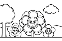 Peony a mandala-style flower – Peony Flower Display coloring page
