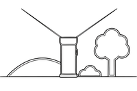 A flashlight shining a beam of light – Adventure Gear coloring page